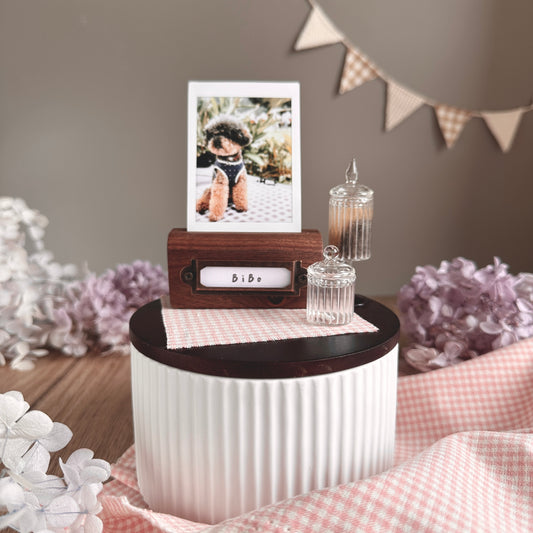 【客製】秘密配方罐 寵物紀念罐 骨灰罐【附照片1張】