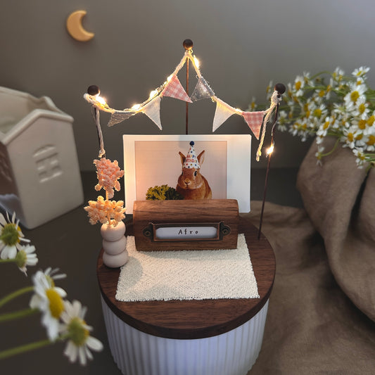 【客製】永遠的派對 寵物紀念罐 骨灰罐【附照片1張】