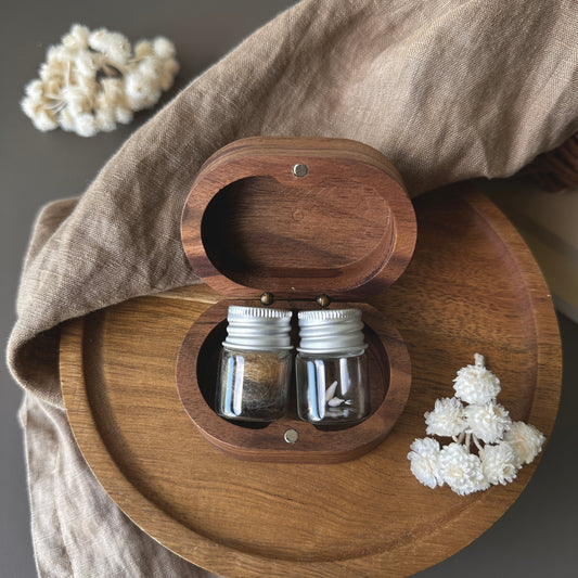 【48H出貨】毛髮牙收納盒 毛孩 寵物收納【可客製刻字】